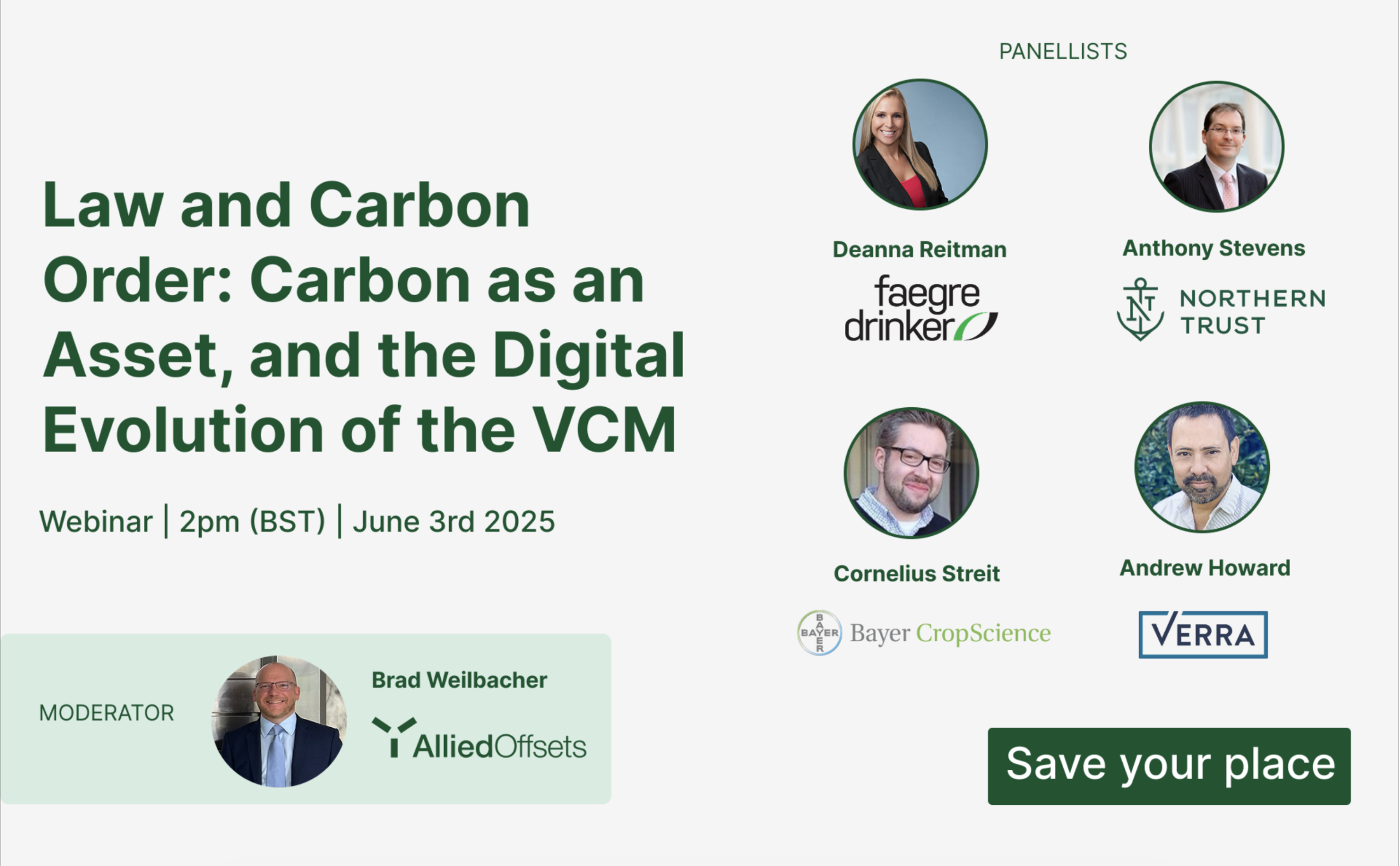 Law and Carbon Order: Carbon as an Asset, and the Digital Evolution of the VCM